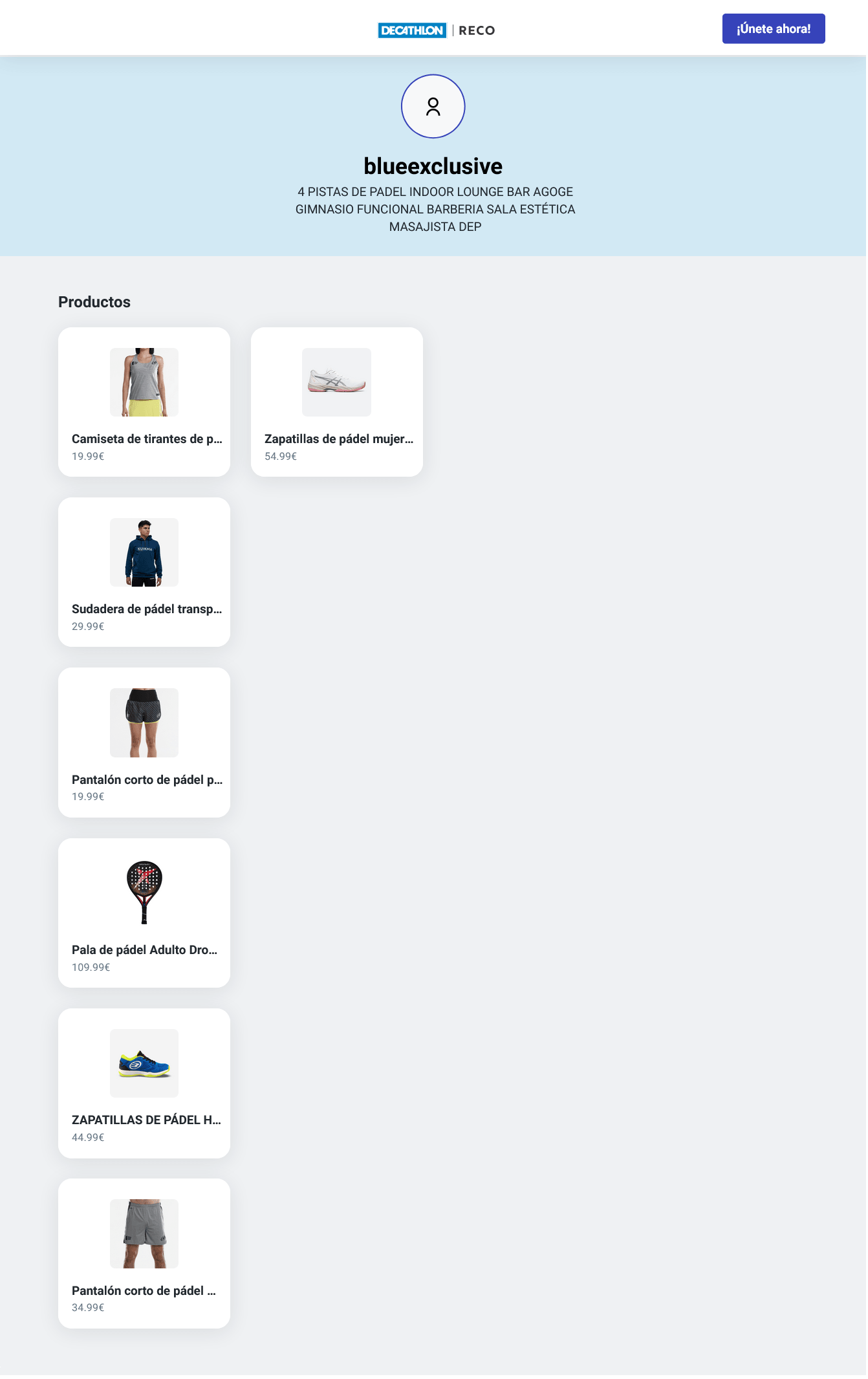 tienda